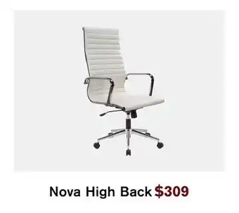 Source Office Furnishings Nova high back offer