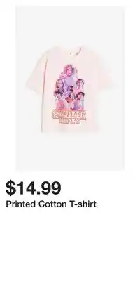H&M Printed cotton t-shirt offer