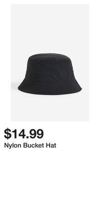 H&M Nylon bucket hat offer