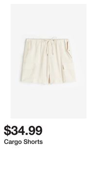 H&M Cargo shorts offer