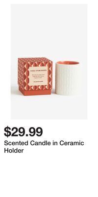 H&M Scented candle in ceramic holder offer