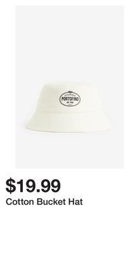H&M Cotton bucket hat offer