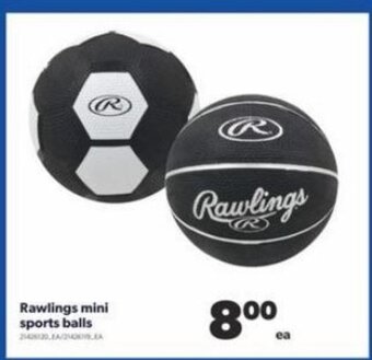 Real Canadian Superstore Rawlings mini sports balls offer