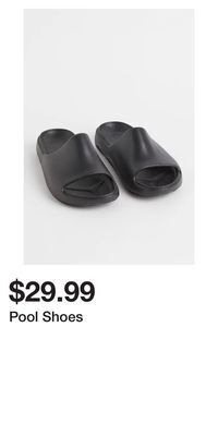 H&M Pool shoes offer