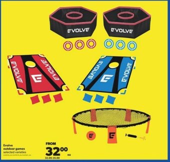 Real Canadian Superstore Evolve outdoor games offer