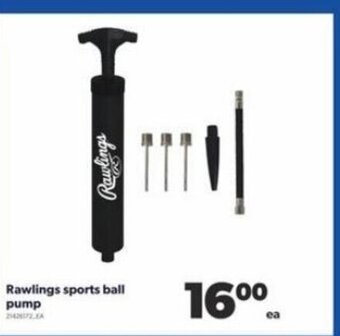 Real Canadian Superstore Rawlings sports ball pump offer
