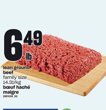Independent City Market Bœuf haché maigre offer