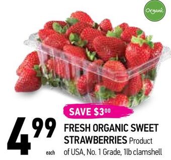 Coppa's Fresh Market Fresh organic sweet strawberries offer