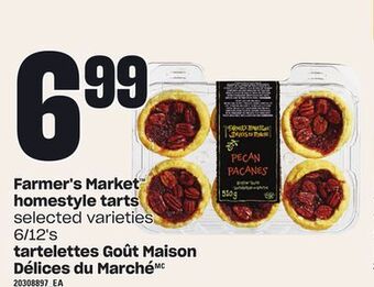 Independent City Market Tartelettes goût maison délices du marché, 6/12's offer
