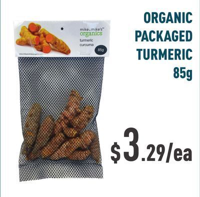 Healthy Planet Organic packaged turmeric offer