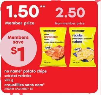 Independent City Market Croustilles sans nom®, 200 g offer