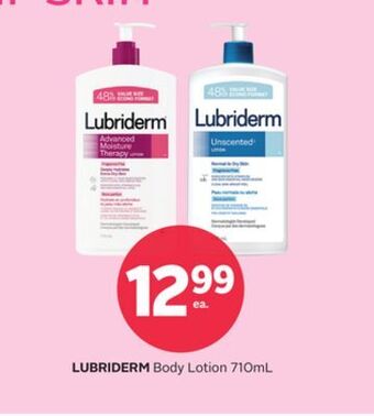 Rexall Lubriderm body lotion offer
