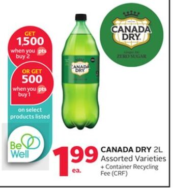 Rexall Canada dry offer