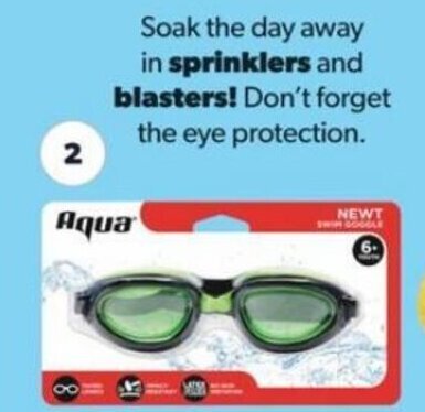 Real Canadian Superstore Aqua youth newt swim goggle black offer