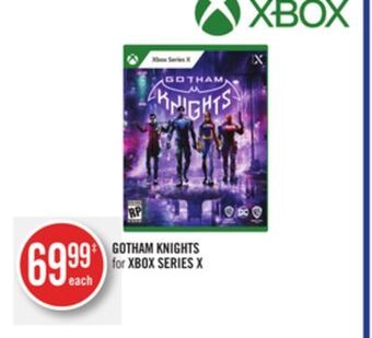 Shoppers Drug Mart Gotham knights for xbox series x offer
