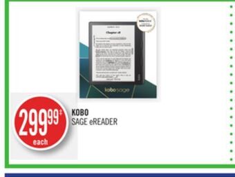 Shoppers Drug Mart Kobo sage ereader offer