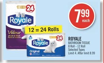 Shoppers Drug Mart Royale bathroom tissue offer