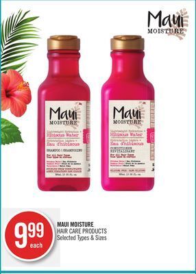 Shoppers Drug Mart Maui moisture hair care products offer