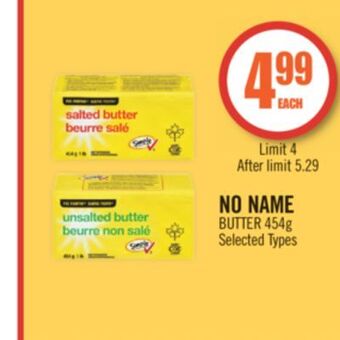 Shoppers Drug Mart No name butter offer
