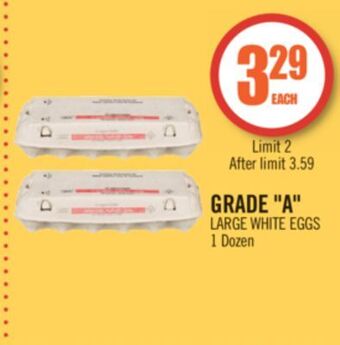 Shoppers Drug Mart Grade a large white eggs offer