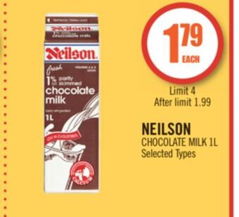 Shoppers Drug Mart Neilson chocolate milk offer