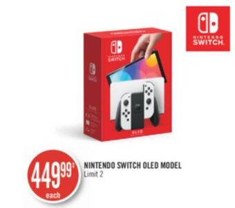 Shoppers Drug Mart Nintendo switch oled model offer
