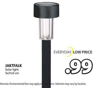 JYSK Jaktfalk solar light offer