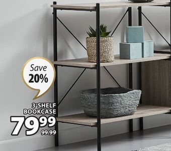 JYSK Vandborg 3-shelf bookcase offer