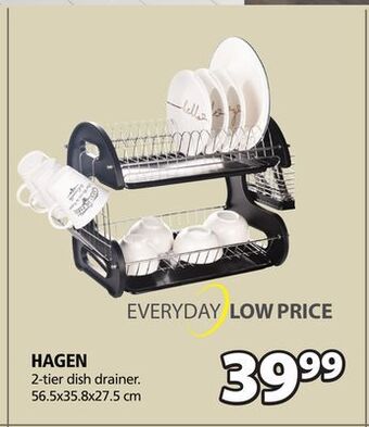 JYSK Hagen 2-tier dish drainer offer
