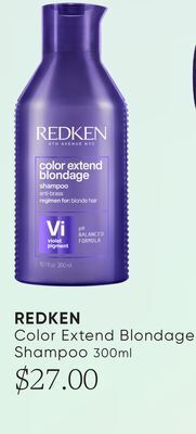 Chatters Salon Redken color extend blondage shampoo offer