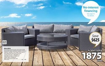 JYSK Mallorca extra-large sectional patio sofa offer