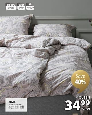 JYSK Olivia duvet cover set. offer