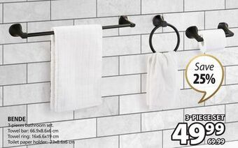 JYSK Bende 3-pieces bathroom set offer