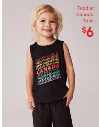 Real Canadian Superstore Toddler Canada Tank offer