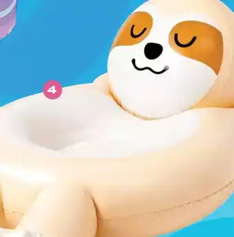 Independent Grocer Evolve sloth floatie offer