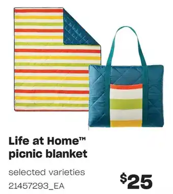 Loblaws Life at home picnic blanket offer
