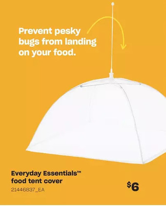 Independent Grocer Everyday essentials food tent cover offer