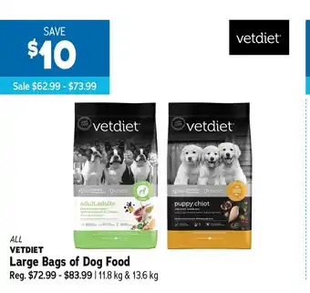 Ren’s Pets Depot Large Bags of Dog Food offer