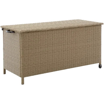 JYSK YDERUP Cushion storage YDERUP Cushion storage box. Polyrattan. Natural offer