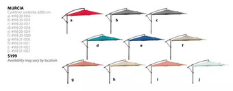 JYSK MURCIA Cantilever umbrella. Ø300 cm offer