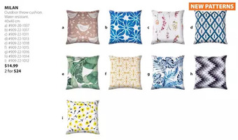JYSK Milan Outdoor throw cushion. Water resistant. 40x40 cm offer