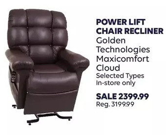Wellwise by Shoppers Power lift chair recliner offer