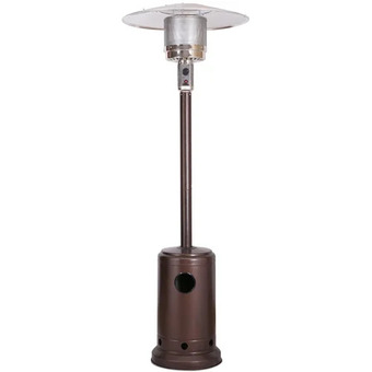 The Brick Bond brushed bronze propane patio heater - 52156 offer