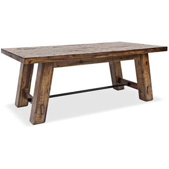 The Brick Galveston coffee table with hidden casters offer