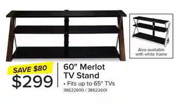 Leon's 60 merlot tv stand offer