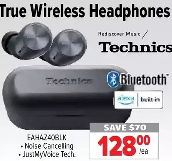 2001 Audio Video Technics true wireless headphones offer