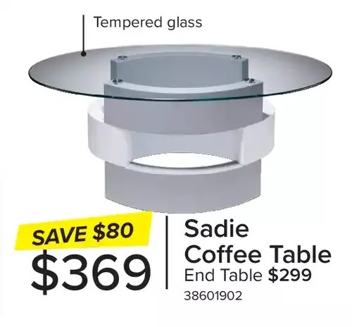 Leon's Sadie coffee table | end table offer