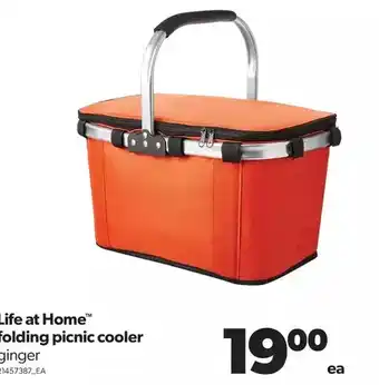 Real Canadian Superstore Life at home folding picnic cooler offer