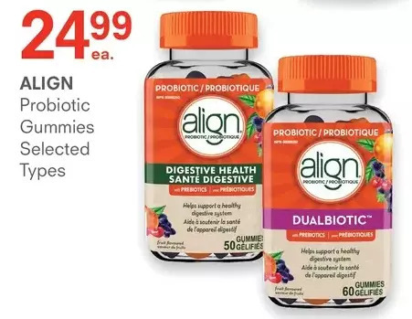Guardian Pharmacy Align probiotic gummies offer