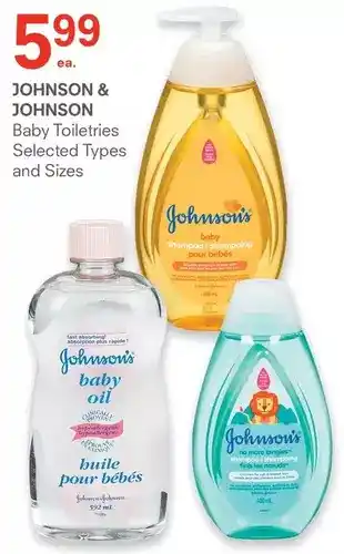 Guardian Pharmacy Johnson & johnson baby toiletries offer